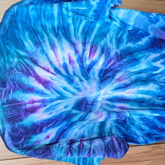 THE MOODY BLUES,XL, Tie-Dyed 2005 USA TOUR T-Shirt - Picture 3 of 4